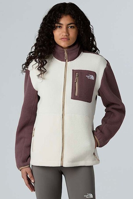 Kadın Yumıorı Full Zıp Ceket NF0A8E88EWO1 Beyaz (1)