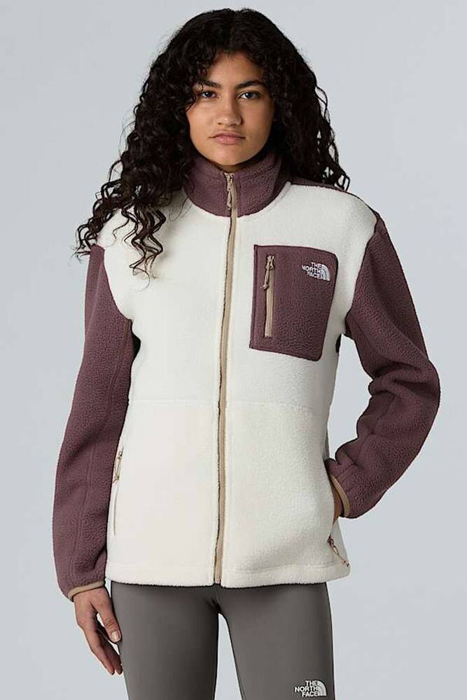 Kadın Yumıorı Full Zıp Ceket NF0A8E88EWO1 Beyaz 