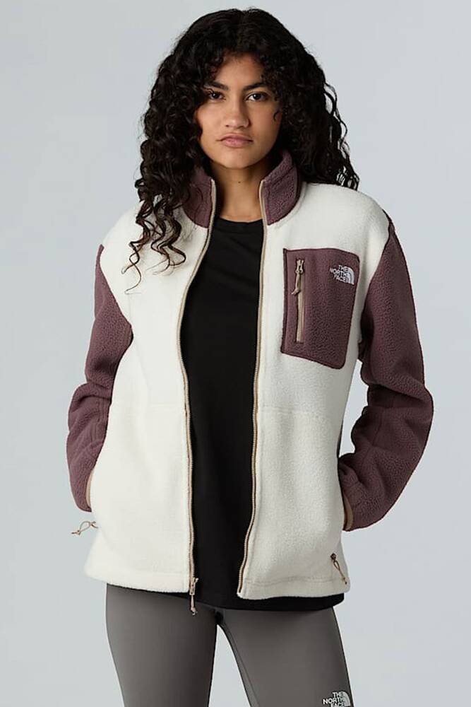 Kadın Yumıorı Full Zıp Ceket NF0A8E88EWO1 Beyaz 