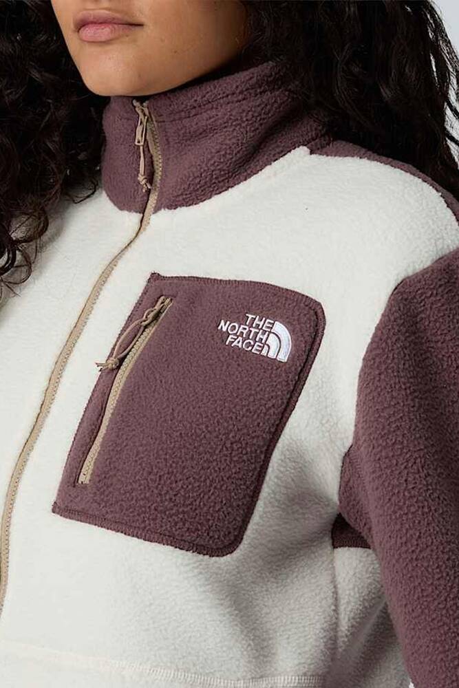 Kadın Yumıorı Full Zıp Ceket NF0A8E88EWO1 Beyaz 