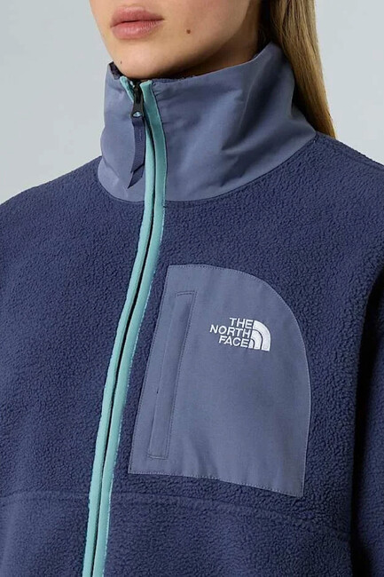 Kadın Yumıorı Off Peak Full Zıp Ceket NF0A8EUZE1I1 Mavi - Thumbnail