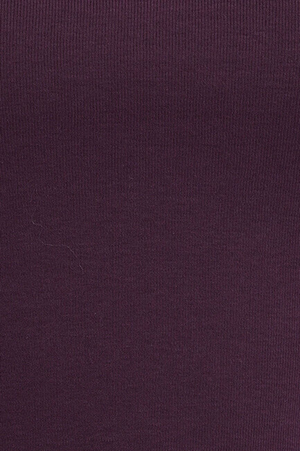 Kadın Yuvarlak Yaka Basic Tişört 1600814-70434 Bordo - Thumbnail