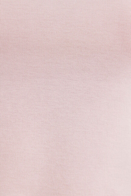 Kadın Yuvarlak Yaka Basic Tişört 1600814-89200 Pembe - Thumbnail
