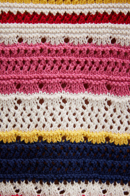 Kadın Yuvarlak Yaka Kazak 1710777-91010 Ekru - Thumbnail