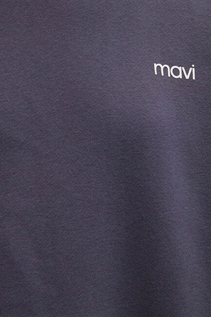 Kadın Yuvarlak Yaka Logo Sweat 1S10490-80932 Gri - Thumbnail