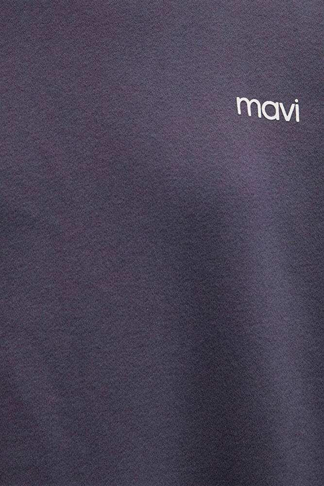 Kadın Yuvarlak Yaka Logo Sweat 1S10490-80932 Gri 