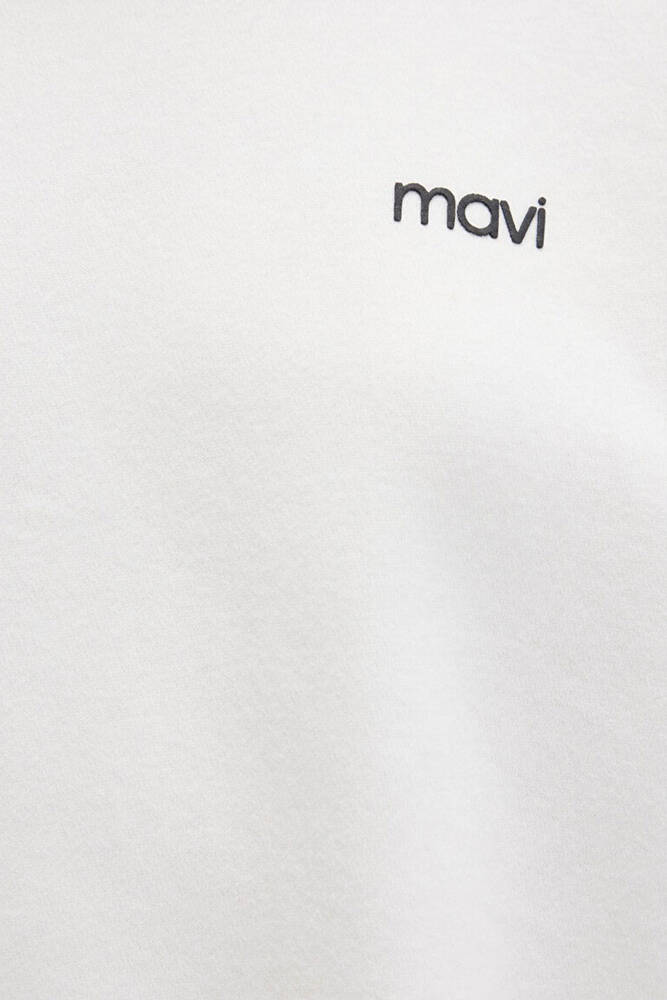 Kadın Yuvarlak Yaka Sweat 1S10490-70057 Beyaz 