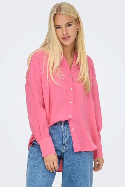 Kadın Zazıma Gömlek 15272523 Pembe (1)