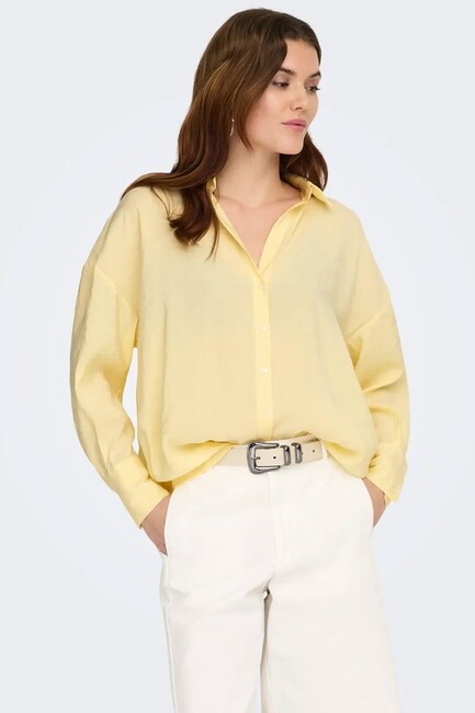 Kadın Zazıma Gömlek 15272523 Sarı (1)