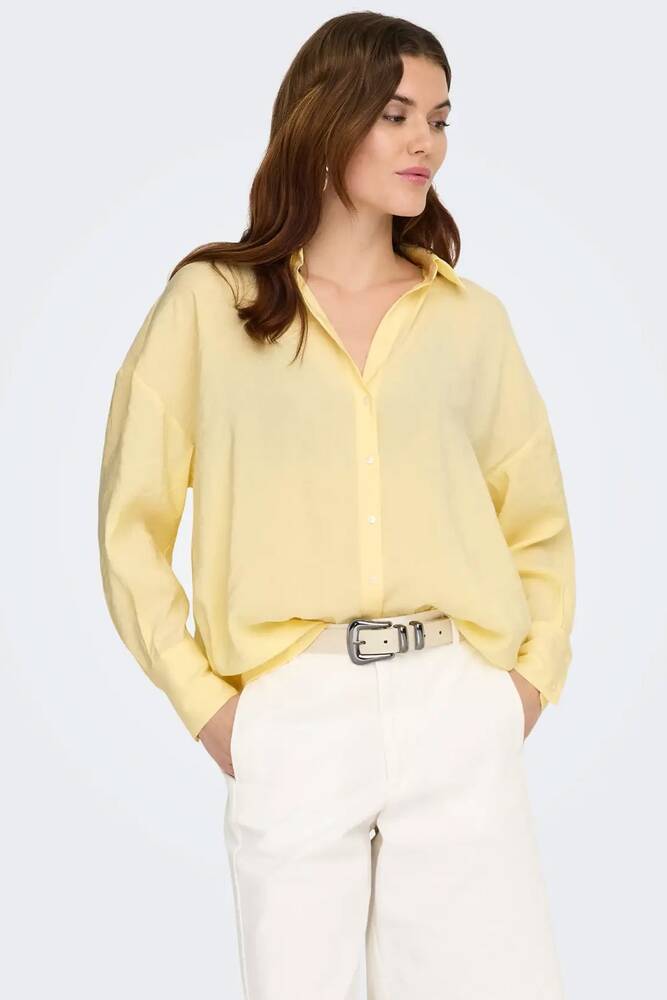Kadın Zazıma Gömlek 15272523 Sarı 