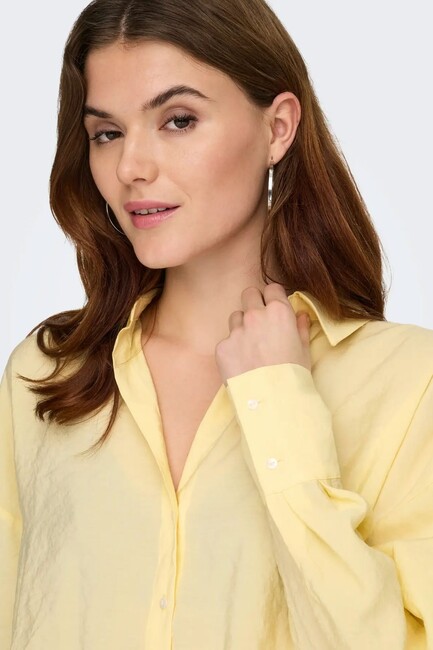 Kadın Zazıma Gömlek 15272523 Sarı - Thumbnail