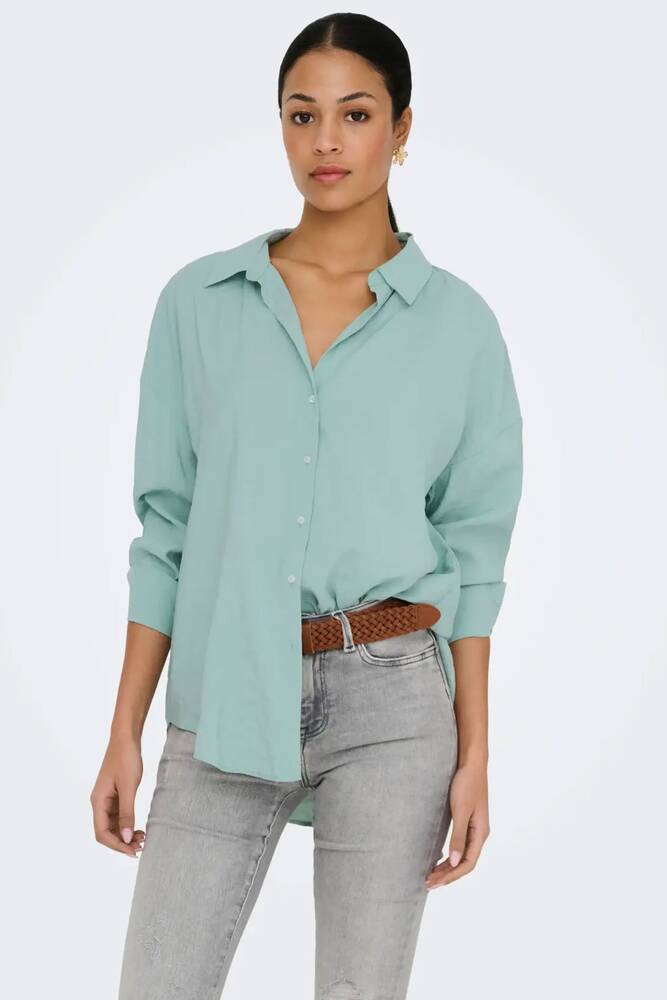 Kadın Zazıma Gömlek 15272523 Yeşil 