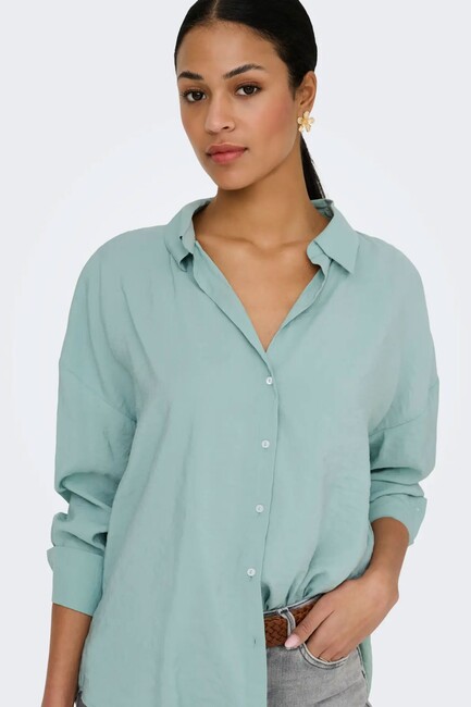 Kadın Zazıma Gömlek 15272523 Yeşil - Thumbnail