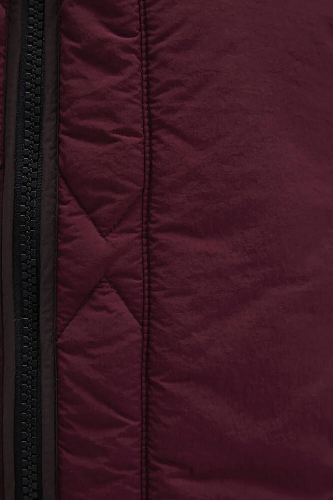 Kapüşonlu Ceket 1110499-90705 Bordo 