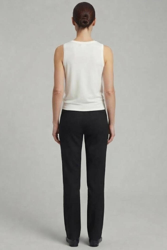 Kasha Kadın Rayon Burgulu Bluz 26YB066 Beyaz - 3