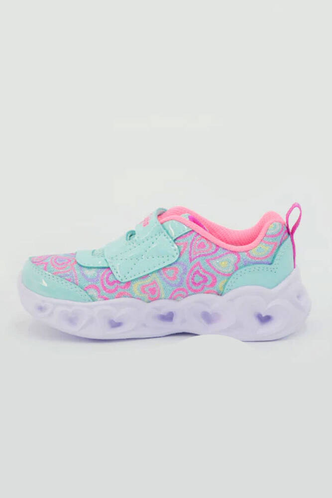 Kız Bebek Heart Lıghts Ayakkabı 303258N MTMT Yeşil 