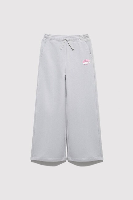 Kız Çocuk Baskılı Eşofman Altı 7010038-70075 Gri (1)