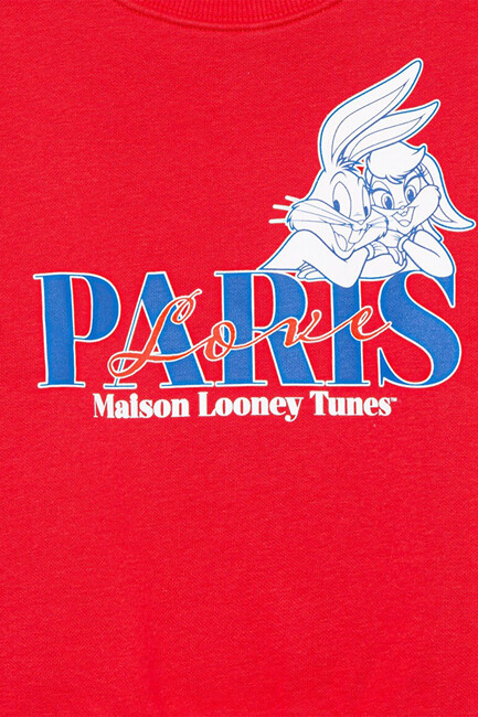 Kız Çocuk Bugs Lola Bunny Baskılı Sweat 7S10071-70471 Kırmızı (3)