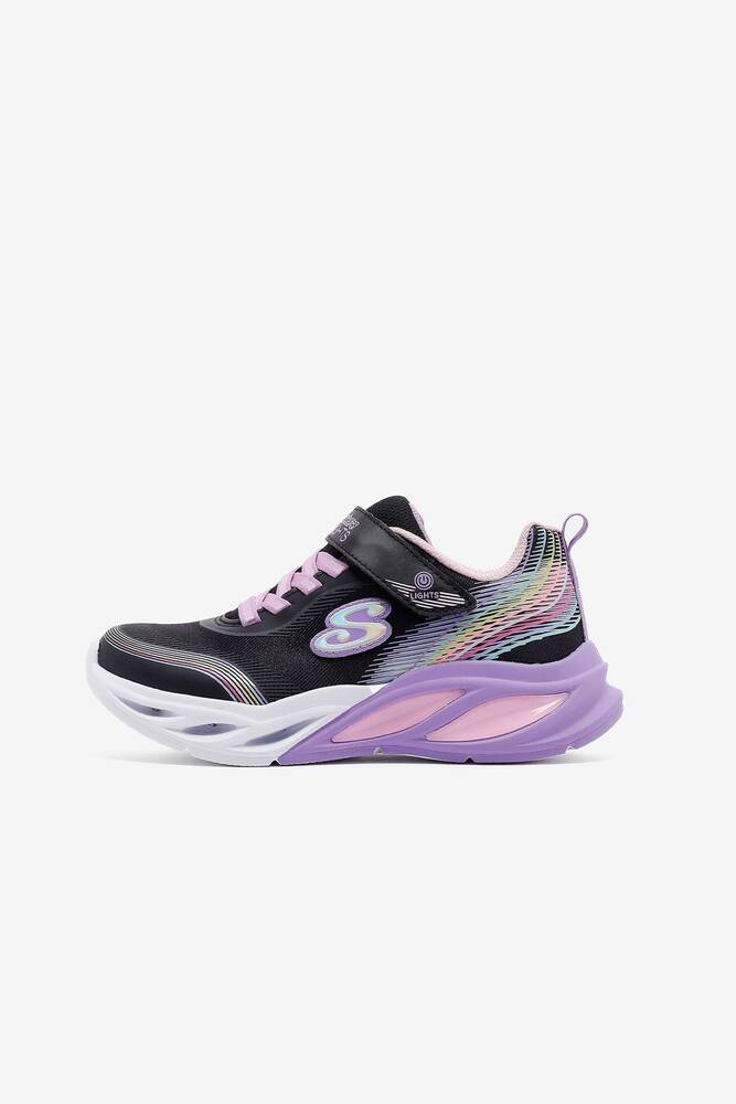 Kız Çocuk Cosmıc Glow Rainbow Ayakkabı 303709L BKMT Siyah 