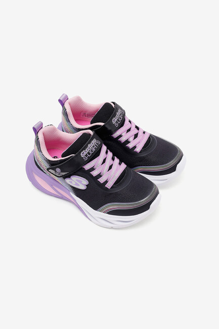 Kız Çocuk Cosmıc Glow Rainbow Ayakkabı 303709L BKMT Siyah - Thumbnail