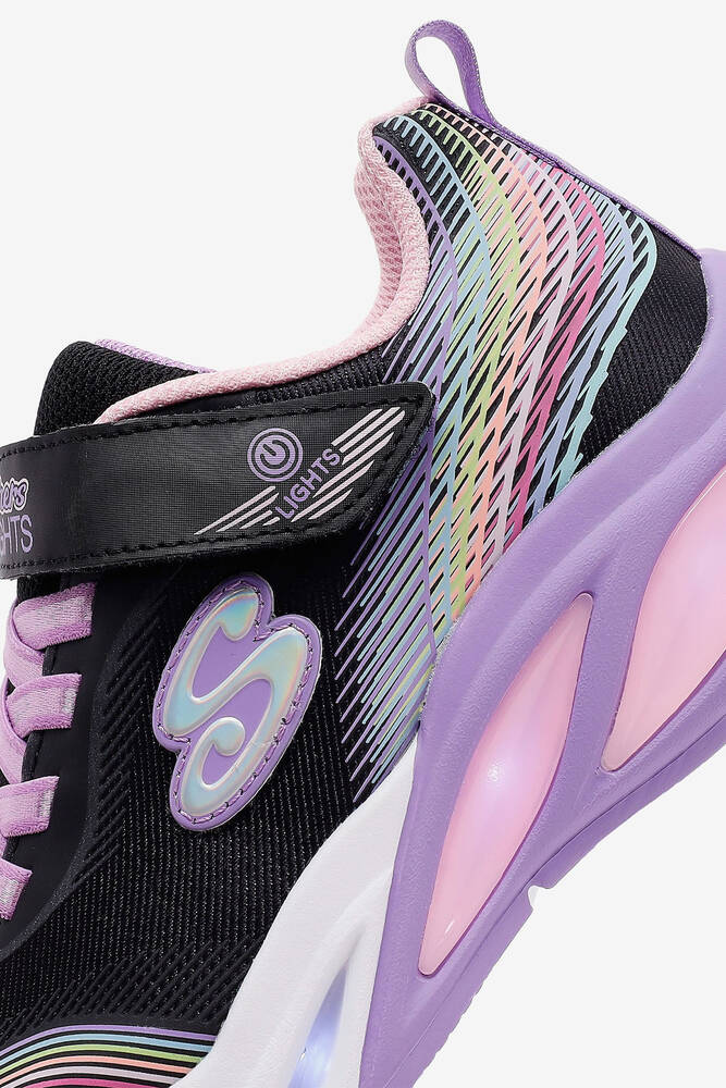 Kız Çocuk Cosmıc Glow Rainbow Ayakkabı 303709L BKMT Siyah 