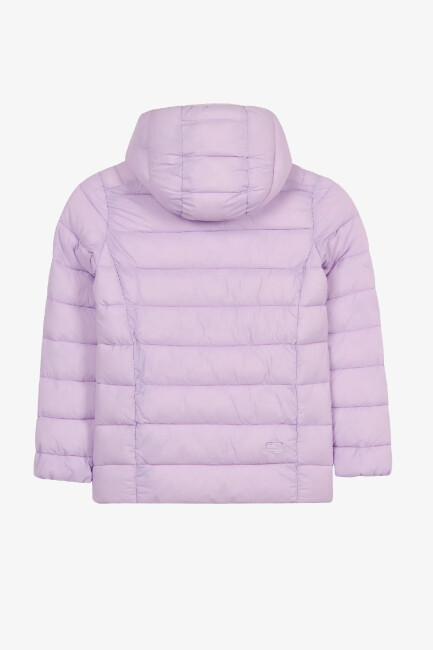 Kız Çocuk Essential Hooded Ceket SK2620100-4342 Mor (2)
