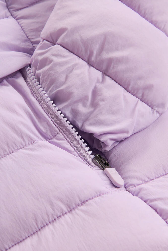 Kız Çocuk Essential Hooded Ceket SK2620100-4342 Mor  - 8