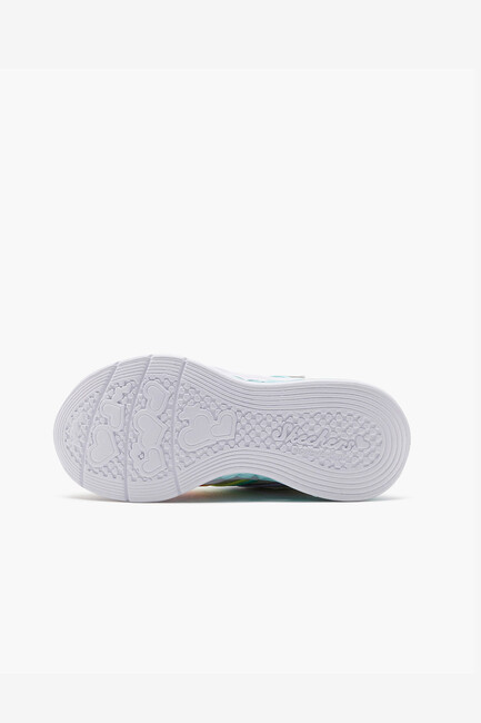 Kız Çocuk Flutter Heart Lights Ayakkabı 303252L SMLT Gri - Thumbnail