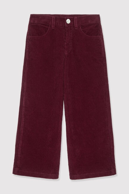 Kız Çocuk Kadife Pantolon 7020048-70426 Bordo