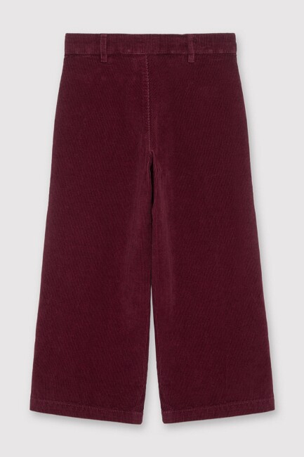 Kız Çocuk Kadife Pantolon 7020048-70426 Bordo (1)