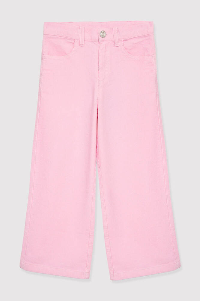 Kız Çocuk Kadife Pantolon 7020048-A5975 Pembe - 1