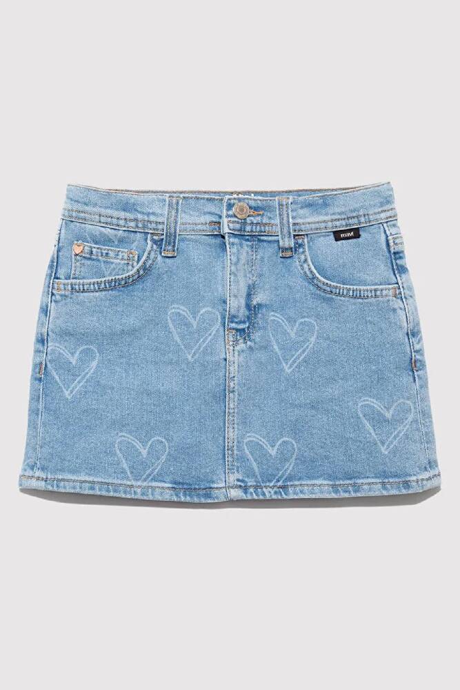 Kız Çocuk Layna Denim Etek 7310000-89486 Mavi 