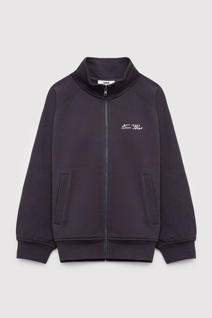 Kız Çocuk Logo Sweat 7S10192-70087 Gri (1)