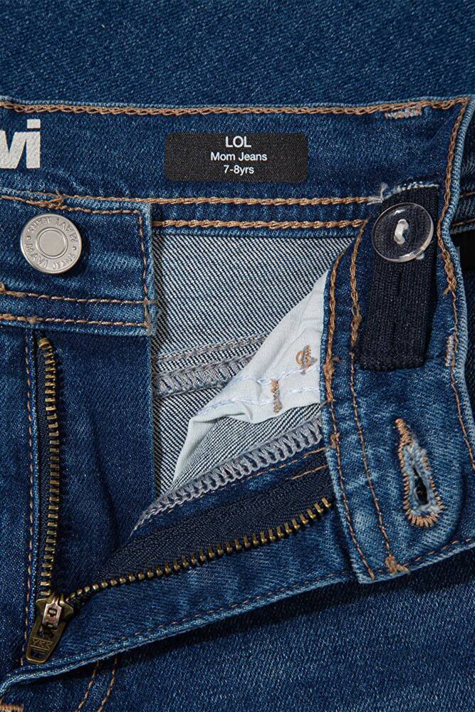 Kız Çocuk Lol Jean Pantolon 7010037-90876 Mavi 