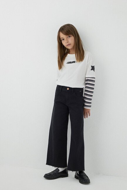 Kız Çocuk Lorı 90 lar Jean Pantolon 7010036-82058 Gri 