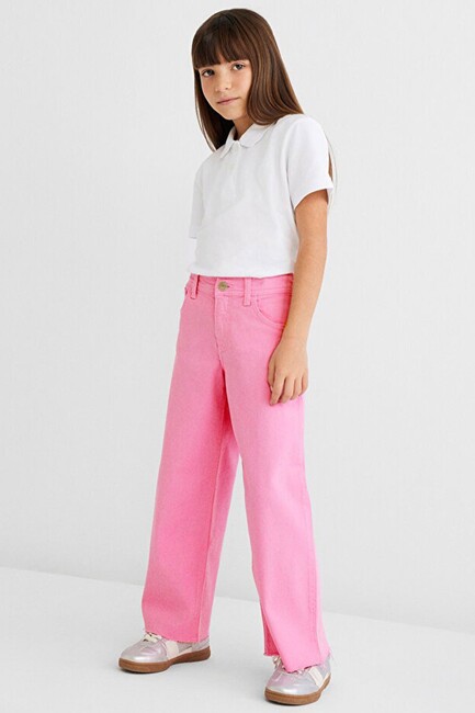 Kız Çocuk Lori 90S Jean Pantolon 7010036-86707 Pembe (2)