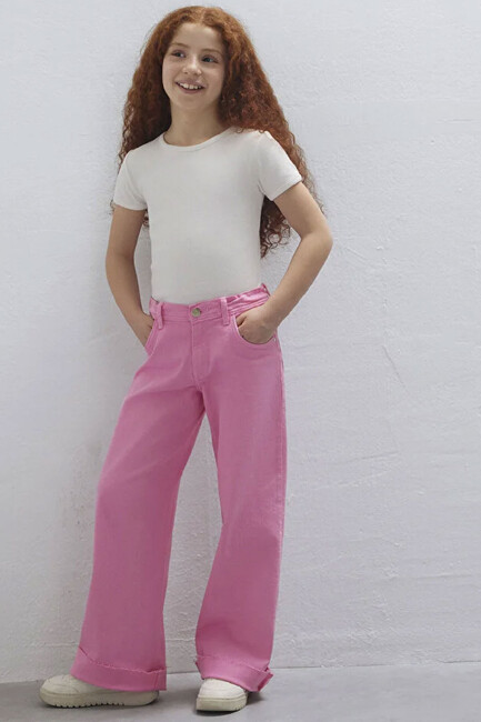 Kız Çocuk Lori 90S Jean Pantolon 7010036-86707 Pembe (1)