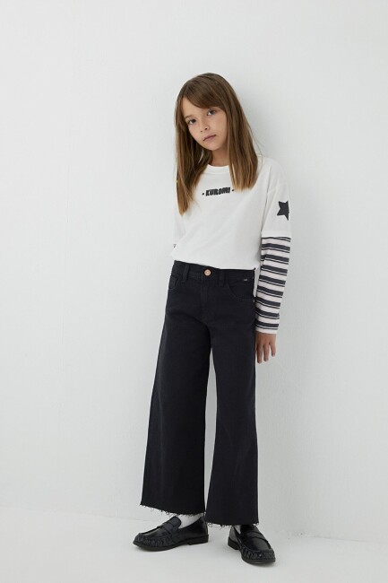 Kız Çocuk Lorı 90 lar Jean Pantolon 7010036-82058 Gri