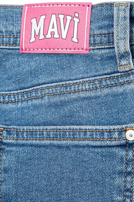 Kız Çocuk LORI Jean Pantolon 7010036-82083 Mavi - Thumbnail