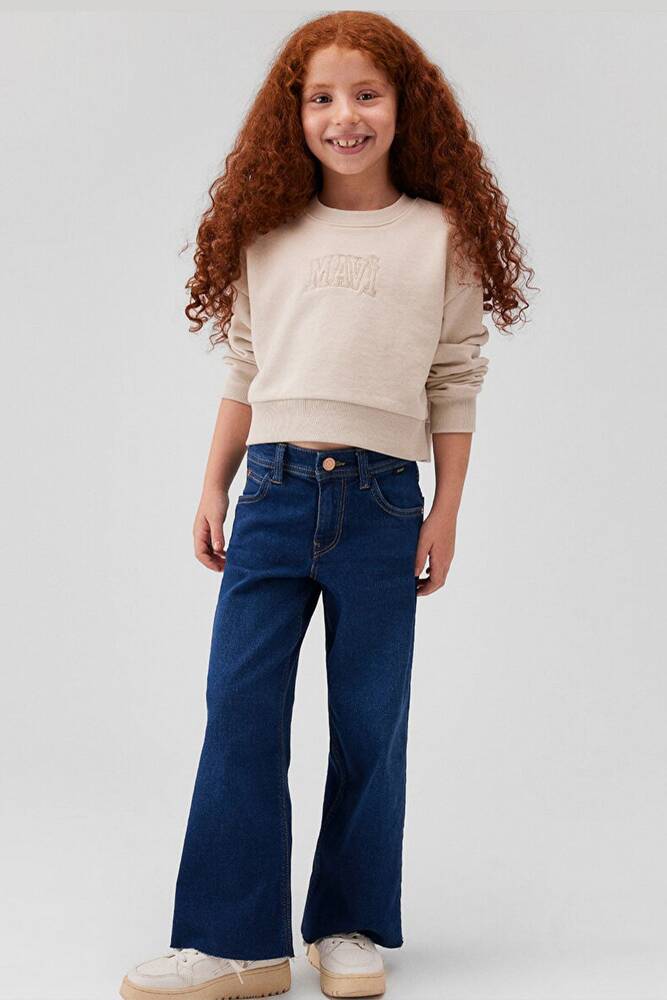 Kız Çocuk LORI Jean Pantolon 7010036-88225 Lacivert 