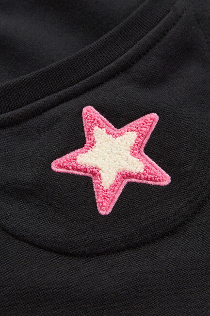 Kız Çocuk Lw Collage Sweat SK2620117-3817 Siyah - Thumbnail