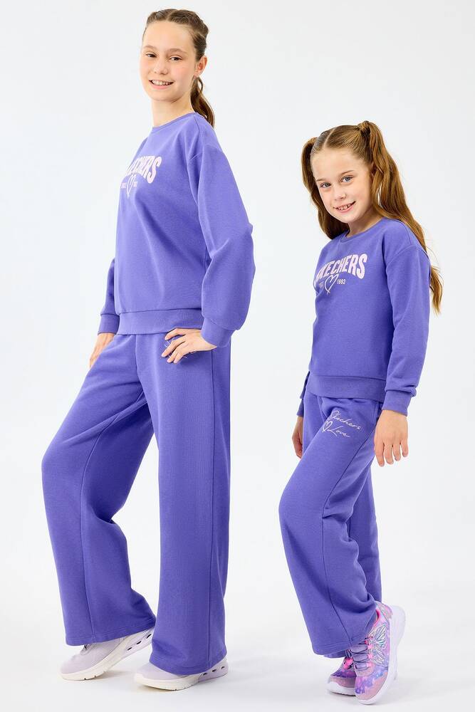 Kız Çocuk Lw Fleece Eşofman Alt SK2520004-3996 Mor 