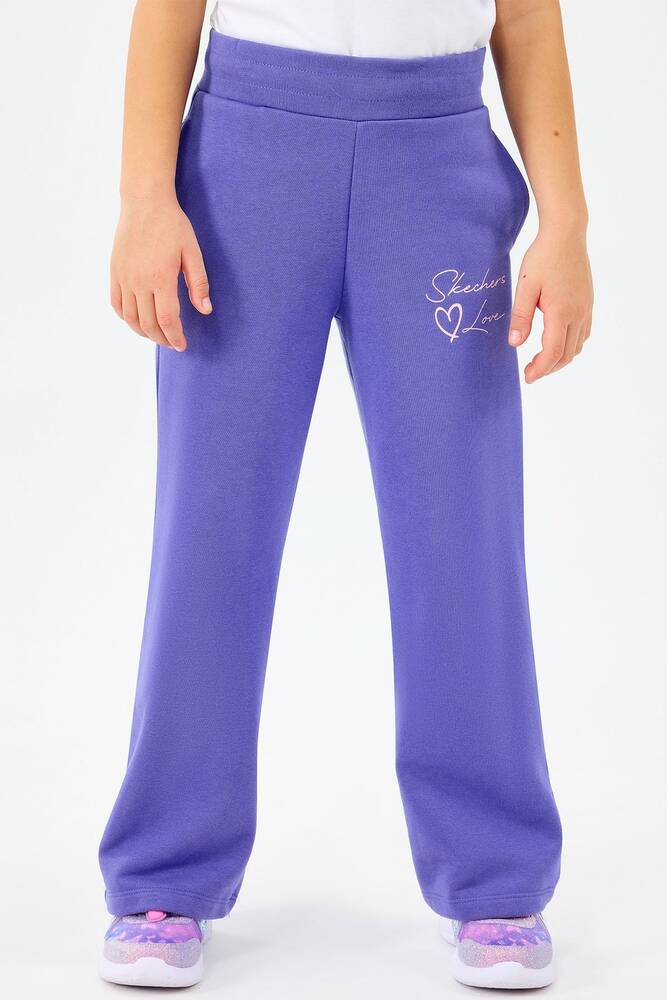 Kız Çocuk Lw Fleece Eşofman Alt SK2520004-3996 Mor 