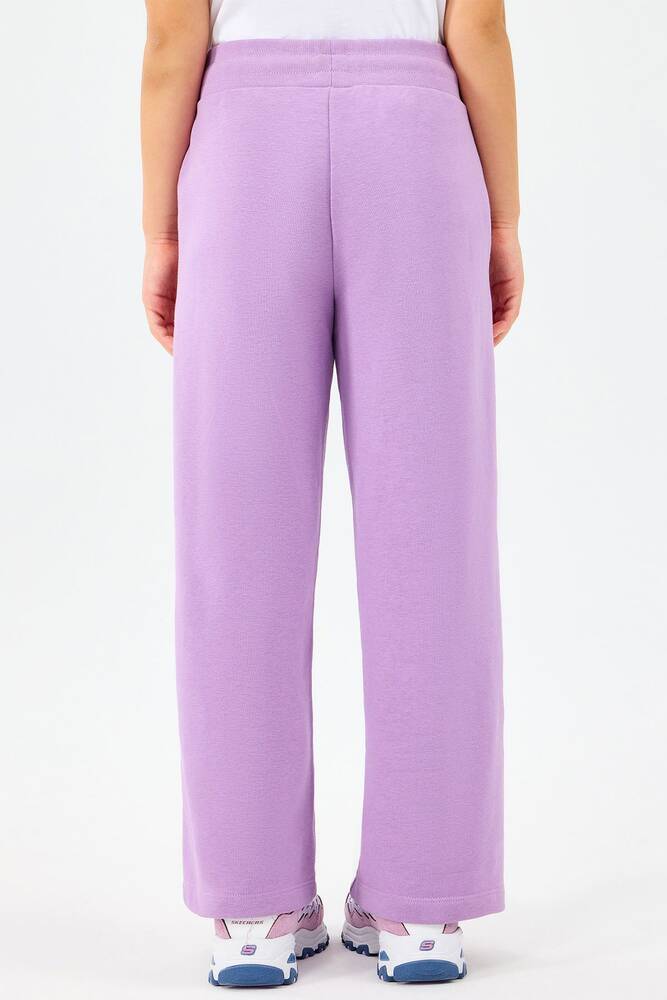 Kız Çocuk Lw Fleece Eşofman Alt SK2520004-4009 Mor 