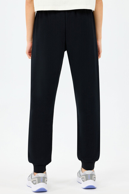 Kız Çocuk Lw Fleece Eşofman Alt SK2520005-1602 Siyah - Thumbnail