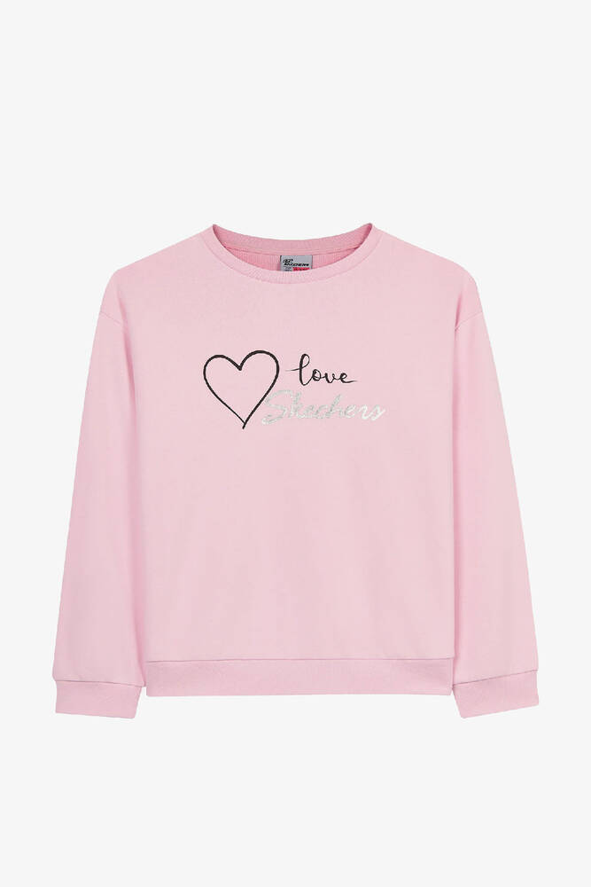 Kız Çocuk Lw Fleece Sweat SK2620139-0098 Pembe 
