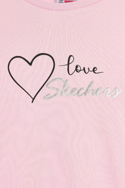 Kız Çocuk Lw Fleece Sweat SK2620139-0098 Pembe - Thumbnail