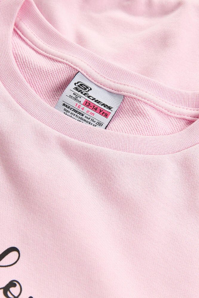 Kız Çocuk Lw Fleece Sweat SK2620139-0098 Pembe 