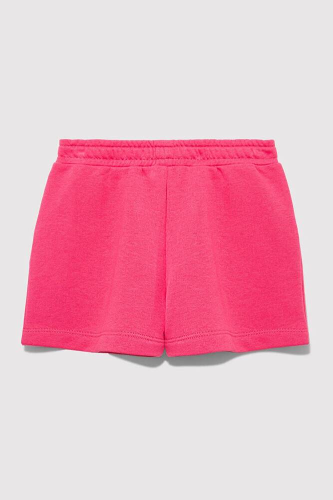 Kız Çocuk Mavi Baskılı Örme Şort 7410002-71111 Pembe 