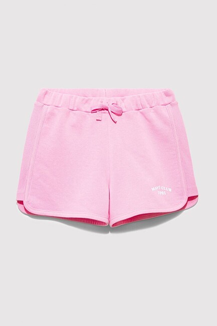 Kız Çocuk Mavi Club Baskılı Şort 7410008-70973 Pembe (3)